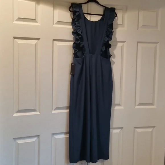 Free Press Backless Jumpsuit Green Size Medium NWT - Picture 6 of 11